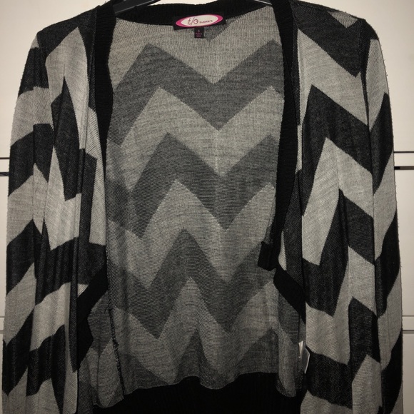 Black & grey cardigan - Picture 4 of 5